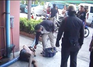 Drug Dealer Breaks his Leg Fleeing From Police Authorities are called to deal with the fleeing drug dealer